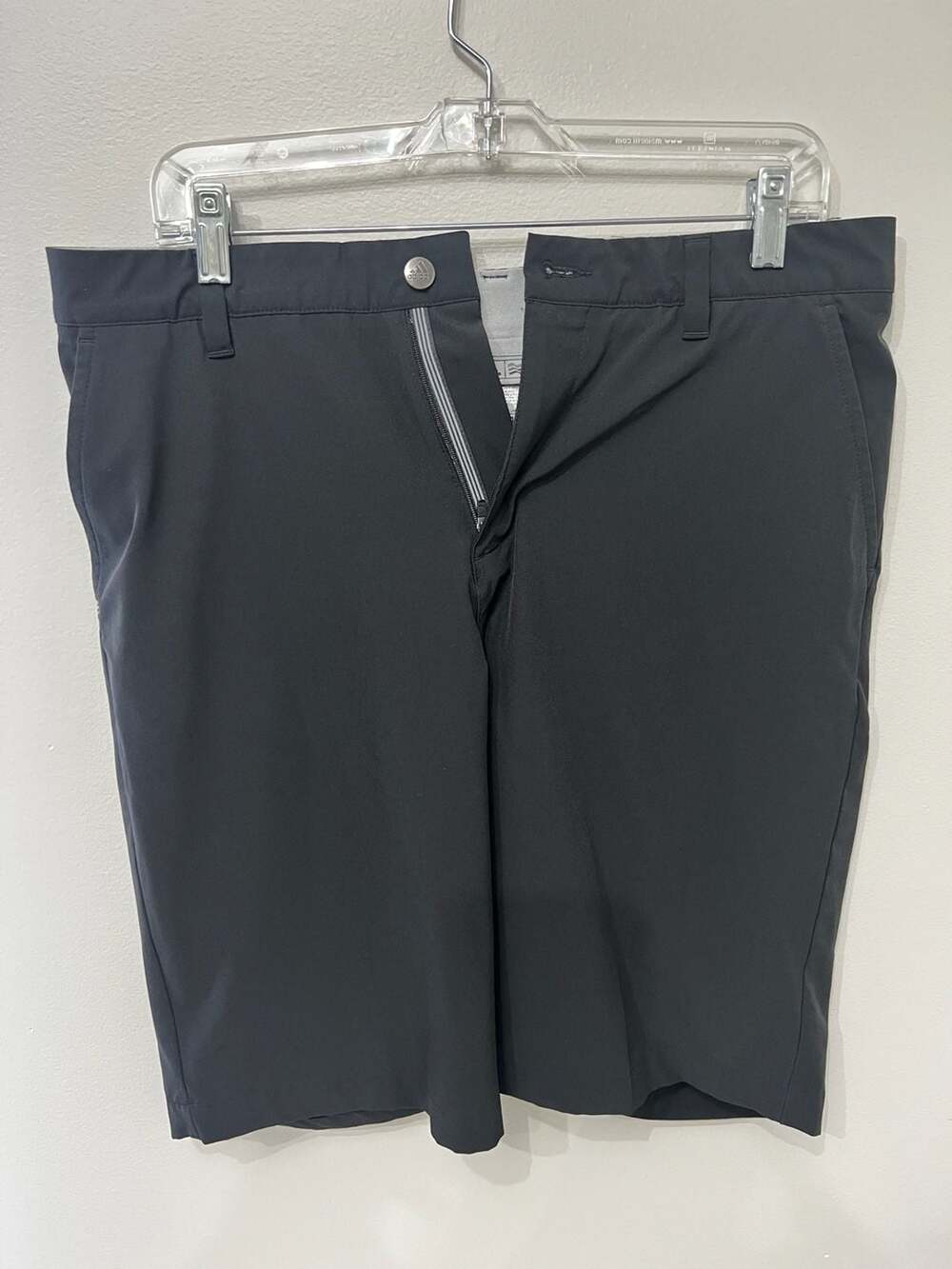 Adidas Golf Shorts Size 32 Black Athletic Bottoms